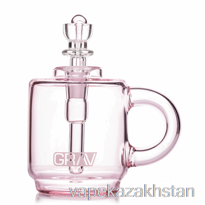Vape Disposable GRAV Coffee Mug Pocket Bubbler Pink